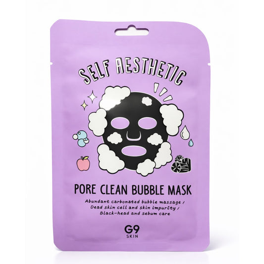 G9 Skin Self Aesthetic Pore Clean Bubble Mask